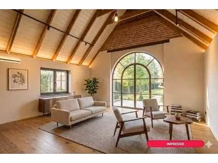 maison rurale avec beaucoup de potentiel à ruddervoorde