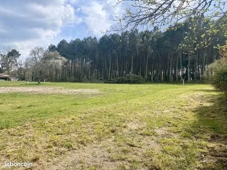 terrain 1 600 m² uzeste