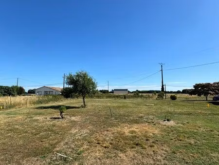 terrain de 829 m2 à saint clair de riviere