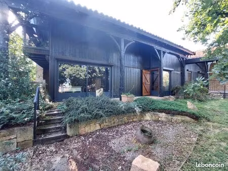 maison loft meublée 125m2 lumineuse avec jardin et parking avec pension cheval possible