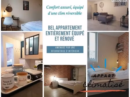 location appartement meublé *on my way