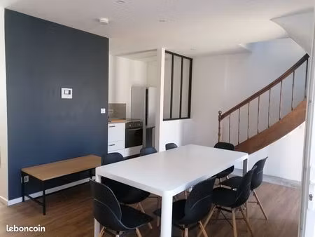 à louer – charmante maison meublée à coulaines