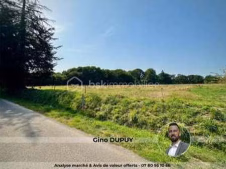 vente terrain à roudouallec (56110) : à vendre / 1750m² roudouallec