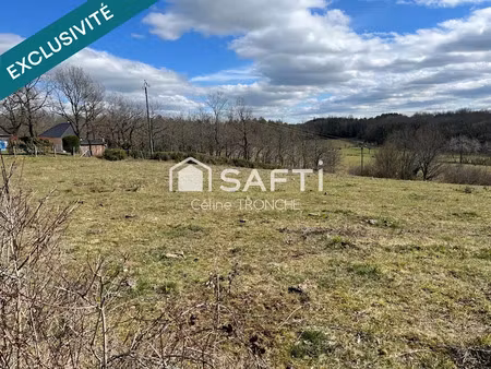 vente terrain 2100 m² à turenne (19500)  48 000 €