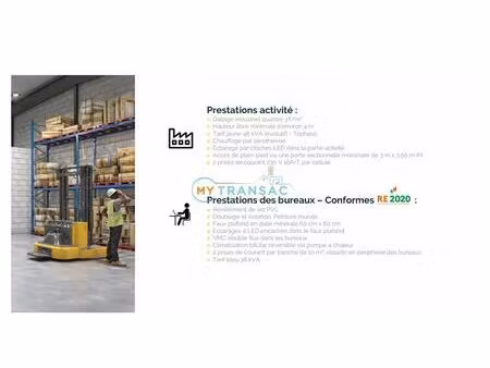 vente bureau 180 m² limeil-brévannes (94450)