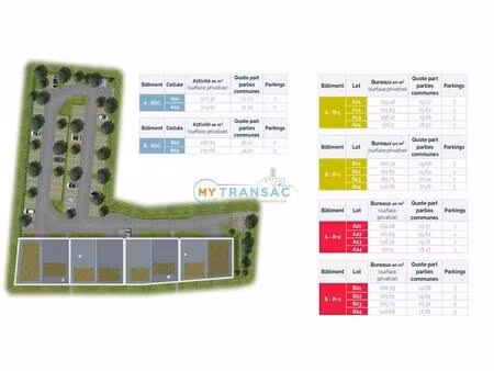 vente bureau 181 m² limeil-brévannes (94450)