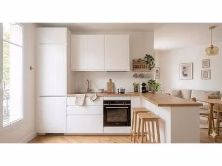 superbe t2 à asnieres en étage élevé - quartier voltaire