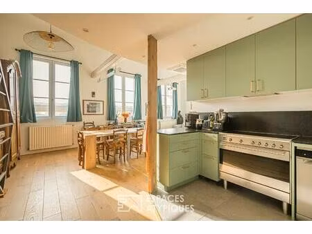 appartement avec grande terrasse sur les quais