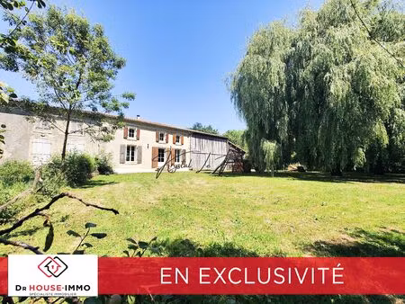 le mazeau - maison des marais - 3 chambres - dependances - terrain