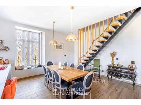 appartement duplex historique du xixe siècle avec jardin