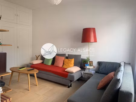 appartement 2/3 pièces avec cave et double parking