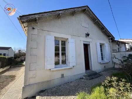 vente maison 3 pièces 72 m² cognac (16100)