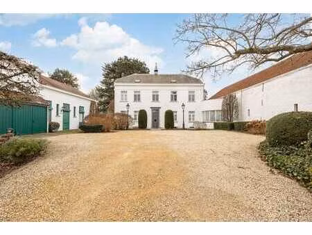 magnifique maison bourgeoise exclusive au centre de meise