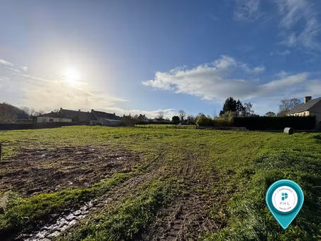 terrain a batir viabilisé hors lotissement  858 m² sur vacognes-neuilly