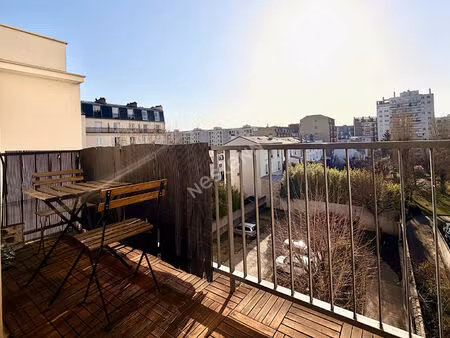 asnieres gare 2 pièces 43 m2 avec balcon