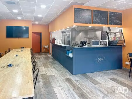 vente restauration rapide 76 m²