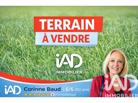 vente terrain à bâtir 750 m²