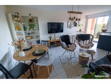 appartement t2 meublé avec jardinet – 44 m² – colomiers (quartier des marots)