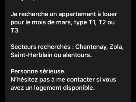 je cherhche un logement