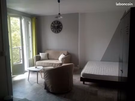 quartier de l'aigle t1 meublé rénové avec balcon