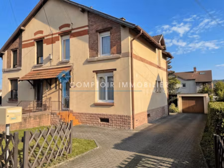 maison 4pièce(s) 3chambre(s) 98 40 m² stiring-wendel (57350)