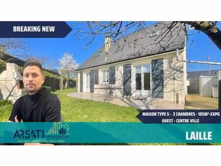 vente maison à laillé (35890) : à vendre / 105m² laillé