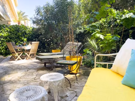 cannes - picaud - appartement rez de jardin