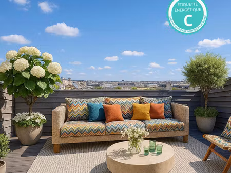 duplex 120 m2 avec terrasse et ascenseur bordeaux quais