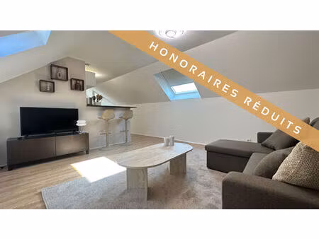 appartement reims - 2 pièces - 31.63 m2 et 44m2 au sol