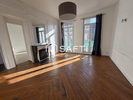 appartement lumineux avec balcon en plein cœur de rouen