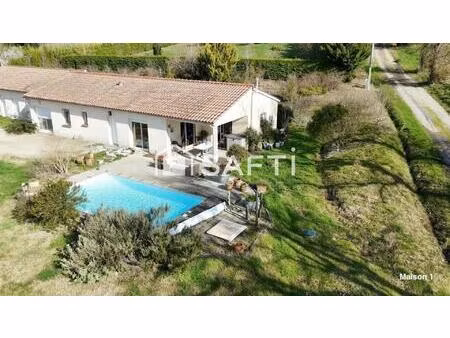 à saisir : deux maisons jumelées de plain-pied  havre de paix à 10 minutes de nérac !