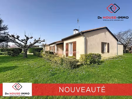 maison de plain-pied 3 chambres avec dépendances et terrain de 4 638 m² à lavergne