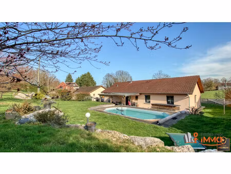 corbelin - villa contemporaine 131 m² - terrain 1200 m²