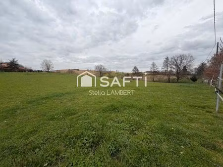 magnifique terrain de 1 230 m²