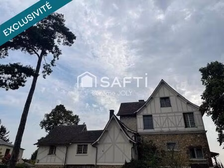 manoir anglo-normand avec vue sur paris