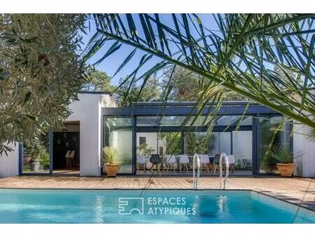 maison d'architecte dans un environnement privilégié