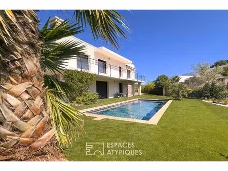 villa style californien avec piscine balinaise