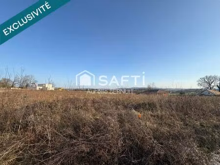 terrain constructible viabilisé à vendre