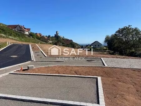 terrain constructible viabilisé à vendre