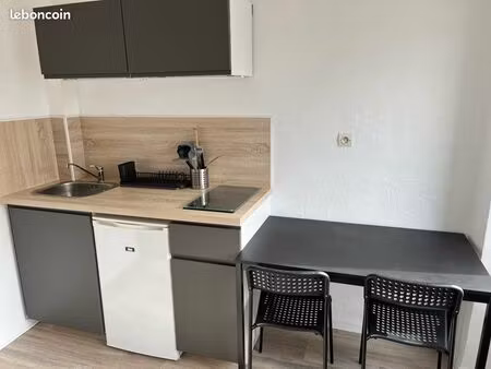 studio meublé climatisé à haute jarrie