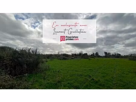 en vente terrain non constructible – 44 000 € |chambretaud