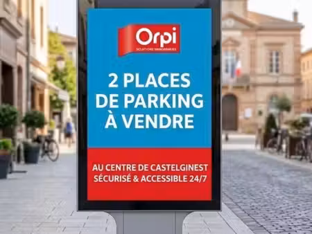 2 places de parking à vendre