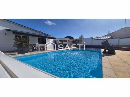 vente maison piscine à la roche-sur-yon les forges - zone nord-ouest (85000) : à vendre pi