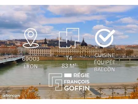 appartement 4 pièces 83 m²