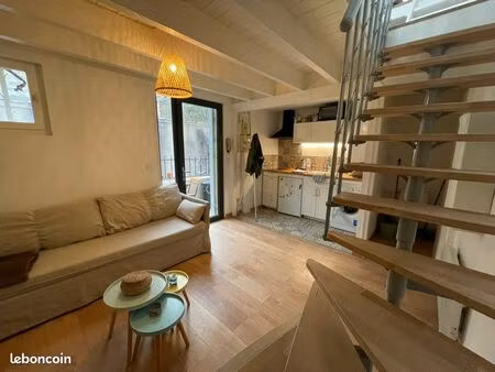 appartement t1bis en duplex