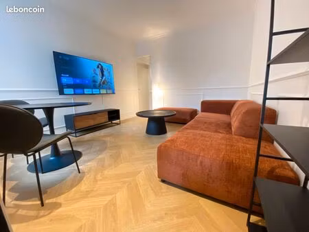 appartement f2 meublé terrasse jardin proche nancy centre