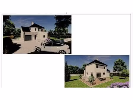 terrain avec maison neuve à vendre