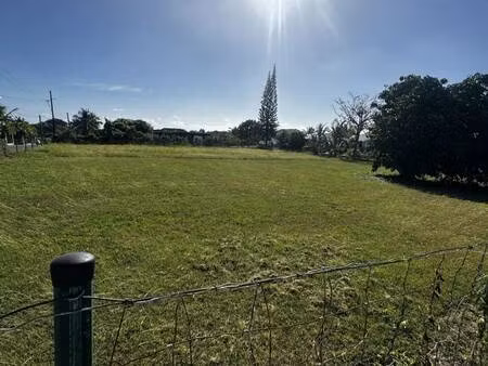 terrain constructible à vendre