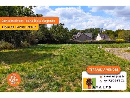 terrain constructible viabilisé à vendre