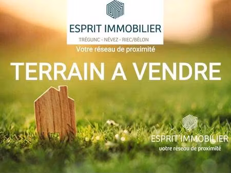 terrain constructible à vendre